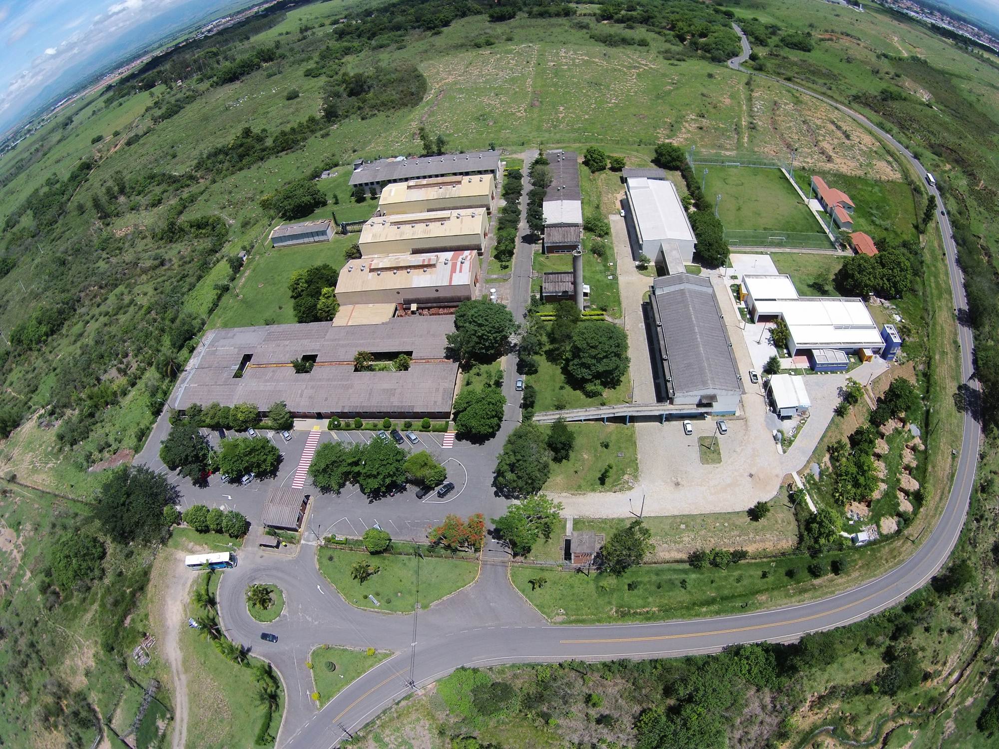 Bird's eye view of the department