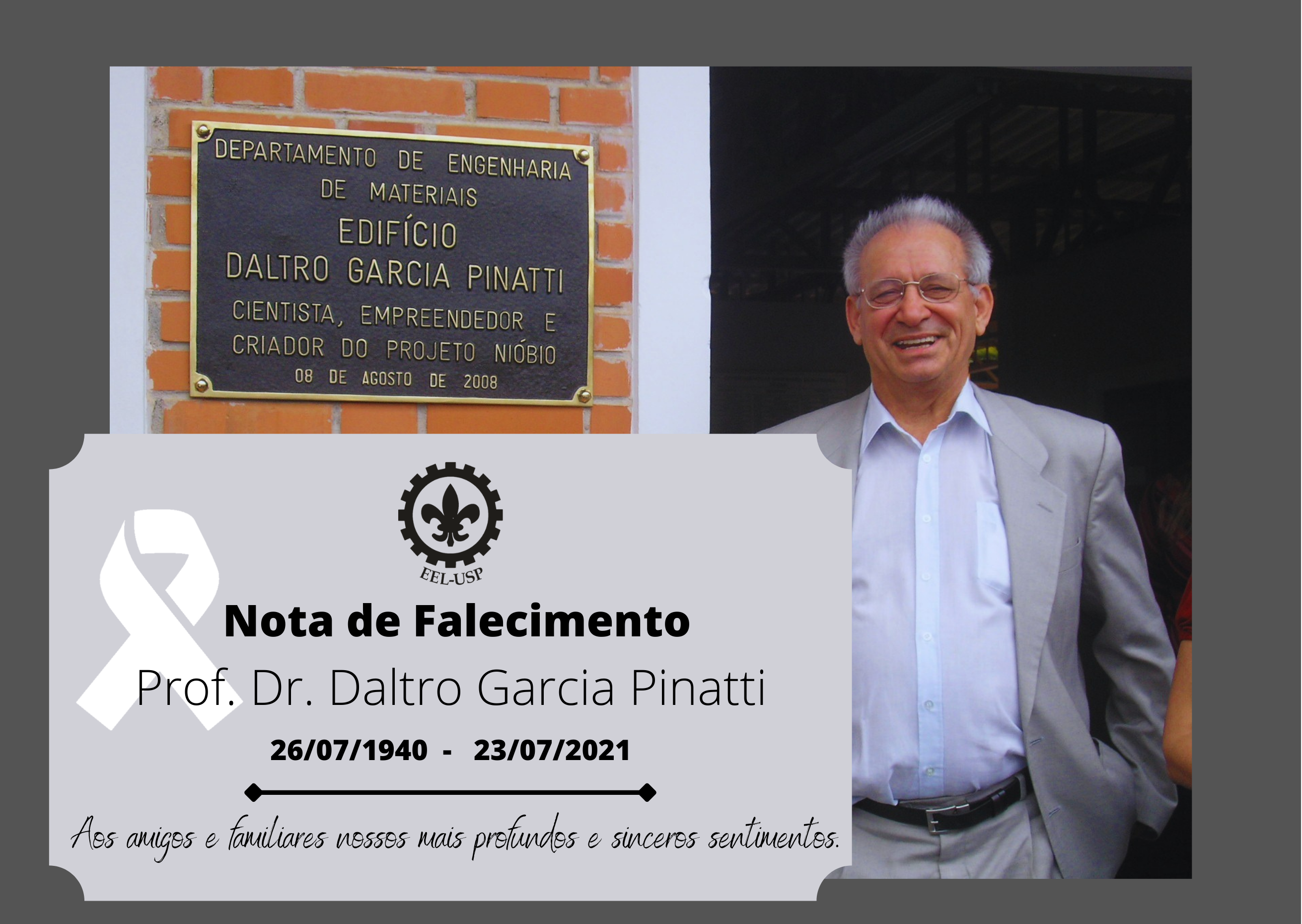 Prof. Daltro G. Pinatti (1940-2021)